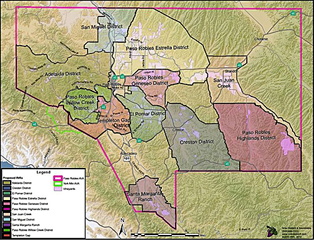 paso robles sub appellations