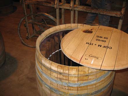 Barrel staves oak alternative