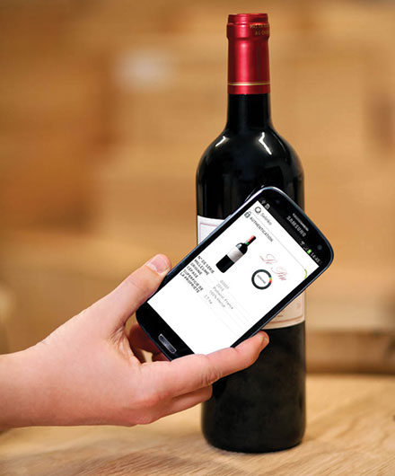 NFC chips for wine